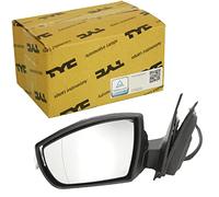 Tyc - Rétroviseur pour Ford S-Max de 05/2005 à 11/2010, réglage électrique à peindre + chauffant, gauche