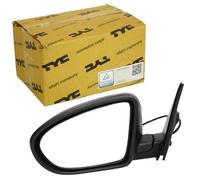 Tyc - Rétroviseur pour Nissan Qashqai (J10/JJ10) de 03/2007 à 02/2010, réglage électrique chauffant à peindre rabattable, gauche