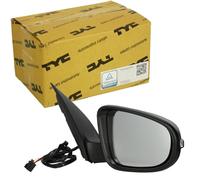 TYC Rétroviseur extérieur 337-0171 Volkswagen Golf VI (dès 2008) noir, réglage électrique, droit