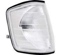 TYC Set de Clignotants Avant compatible avec Mercedes-Benz W201 (190) 1982-1993 - Blanc