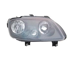 TYC Set de Phares compatible avec Volkswagen Touran 2003-2006 & Caddy II 2004- - Noir