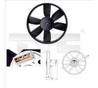 TYC Ventilateur Refroidissement Moteur de Radiateur pour VW Golf III 1.6 1.8