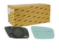 TYC Miroir de rétroviseur 302-0087-1 droit teinté pour Audi A4 B5/A3