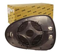TYC Verre de rétroviseur extérieur 331-0063-1 Compatible SEAT Exeo/Ibiza IV/Leon