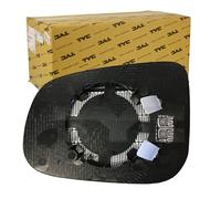 TYC Verre de rétroviseur extérieur 338-0048-1 gauche asphérique pour VOLVO C30 S40 II V50