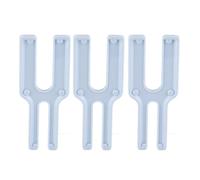 TYCIONG 3 Pièces Durables Fluff Ball Weaver Bricolage Fabricant de Pompons en Plastique pour écharpe Chapeau tricoté, Cadeau Parfait pour les Enfants et les Adultes, Matériau Résistant à L'usure