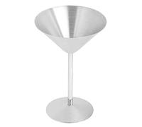 TYCIONG 304 Cocktail de Gobelet à Vin en Acier Inoxydable Tasse de Champagne pour Barre de Bar Intérieur en Plein Air avec Matériau de qualité Alimentaire 4,6 Pouces de Diamètre
