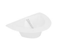 TYCIONG 40oz 1200 Ml de Collection D'urine Chapeau D'échantillon Collectionneur de panne-carré Plastique Robuste avec des Marques de Mesure Claires pour les Femmes échantillon de