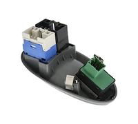 TYCIONG 500321137 Remplacement du Commutateur de Lève-vitre, Commutateur de Commande de Fenêtre électrique Résistant à L'usure, Norme D'origine pour une Correspondance Parfaite, adapté aux Conducteurs