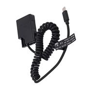 TYCIONG Adaptateur Secteur décodé de Type C, Coupleur CC EN-EL14, Batterie Factice à Décodage Complet, Alimentation Stable pour D5600 D5500, 1 Batterie Factice