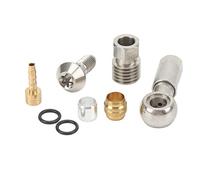 TYCIONG Bike Hyshose Hose Rapitements Set Tyre de Frein Hydraulique Rapitements D'Olive du Tuyau de Frein pour Mt4 6 8 Olive Head avec Laveuse à Aiguille à Huile à Manches Olive