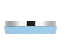 TYCIONG Bloc de Banc D'estampage de Bijoux Rond en Acier et Métal avec Base de Coussin en Caoutchouc pour Un établi de Bricolage Parfait Fait à la Main pour Les Amateurs de Métal