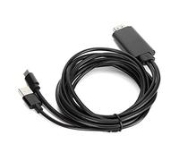 TYCIONG Câble Compatible 4K avec écran de Jeu Fluide, Câble de Synchronisation pour Téléphone vers HDTV, Longueur de 1.8M, Conception Légère