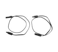 TYCIONG Câble étendu Solaire Panneau Solaire Câble PV Câble en Cuivre Pur 6 mm² avec Connecteurs Auto-verrouillables IP67 pour Les Panneaux Solaires RV Installations Marines (1m / 3,3 Pieds)