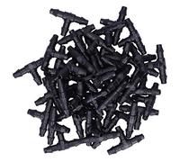 TYCIONG Connecteur en T, Matériau ABS 4 7 Connecteur de Tuyau pour L'irrigation du Jardin, avec 3 Extrémités Se Connectent aux Systèmes D'irrigation Goutte à Goutte par -aspersion