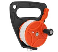 TYCIONG Contrôleur Efficace de Bobine de Doigt de Bobine D'épave de Plongée pour la Plongée en Exil, Libération Pratique (roue orange)