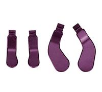 TYCIONG Contrôleur Xb0x One Elite Series 2, 4 Palettes de Rechange en Acier Inoxydable avec une Précision Améliorée et des Verrous Plus Rapides pour des Courses Plus Fluides (Violet)