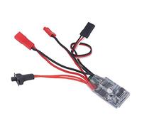 TYCIONG ESC brossé RC Durable 30A, Programmation Numérique ESC pour Bateau RC 1/16 1/18 /24, Installation Pratique