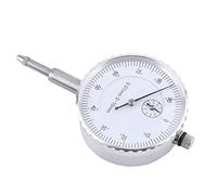 TYCIONG Indicateur de Numérotation Horloge de Cadran 0-10 Mm 0,01 Mm Précision Face Métallique Face Mesure Outil pour les Vitesses D'exécution de L'arbre avec des Vitesses en Acier
