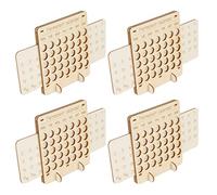TYCIONG Jouet D'assemblage de Calendrier en Bois éducatif Bricolage pour Enfants, Favorise Le Développement Intellectuel, pour Les étudiants Bricolage Artisanat, 19,5x12 Cm