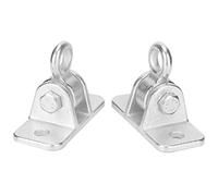 TYCIONG Kit de Suspension pour Balançoire, Crochet de Suspension en Fer Haute Résistance avec Plaque Fixe pour Balançoires Extérieures, Hamacs, Chaises Suspendues et Yoga Aérien, Charge