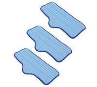 TYCIONG Lot de 3 Tampons de Vadrouille Remplaçables, Recharge de Chiffon de Nettoyage en Fibre de qualité Supérieure pour Vadrouilles, avec Forte Adsorption pour la Poussière Tenace et