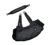 TYCIONG Manchon Chauffant électrique Chauffe-Mains Rechargeable Réglable 3 Contrôle de Température pour Les Activités de Plein Air Coton 18,1 X 7,1 (Noir)