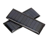 TYCIONG Mini Panneaux Solaires, Taux de Conversion élevé, économie D'énergie pour Systèmes D'éclairage Domestique, 2 Pièces