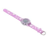 TYCIONG Montre de Sport Numérique étanche à LED pour Filles de 3 à 10 Ans, Multifonctions avec Design de Dessin animé 3D pour L'éducation de la Petite Enfance (Violet)