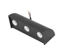 TYCIONG Mur LED Applique Murale éclairage Extérieur 3W IP65 Design Moderne avec Matériau en Aluminium pour Cour Salle de Bain Cuisine Salon