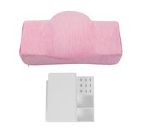 TYCIONG Oreiller D'extension de Cils avec Solution de Rangement élégante pour des Procédures de beauté Confortables pour les Techniciens de Cils, Ensemble Acrylique Rose
