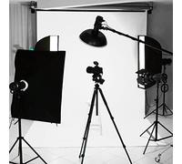 TYCIONG Panneau D'arrière-Plan de Photographie, Plaque de Fond en PVC Délicat 47,2x23,6 Pouces pour Produits de Mode Féminine (Blanche)