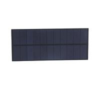 TYCIONG Panneau de Charge Solaire à Haute efficacité de Panneau Solaire de 2,5 W pour Serre, de Silicium Monocristallin Portable de 7,4 X 3,09 Pouces pour le Tourisme
