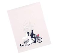 TYCIONG Peinture D'empreintes Digitales de Mariage, Décor Unique pour des Souvenirs Inoubliables pour Mariages, Fêtes, Tampon Encreur sur Toile en Fibre Chimique, Affiche DIY pour Décoration Murale,