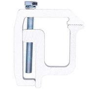 TYCIONG Pince de Montage Robuste TL-2002 pour Installation de Capuchons de Camion, Pince en C Universelle pour Accessoires de Lit de Camion, Métallique en Argent, 1 Paquet