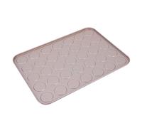 TYCIONG Plaque de Cuisson Antiadhésive, Plaque de Cuisson en Alliage D'aluminium pour Macaronis, Biscuits, Pâte Feuilletée, Crêpes, Gâteaux avec Démoulage Facile et Nettoyage, (Moule à macarons de