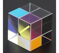TYCIONG Prisme en Verre Optique Cube avec Réflexion Claire pour l'enseignement, la Photographie et la Décoration (2 * 2 * 2cm)