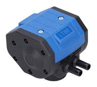 TYCIONG Pulsateur de Machine à Traire, 2 Sorties Pneumatiques Réglables pour Bovins, Chèvres, Moutons, avec Matière Plastique Durable pour Système de Traite de Ferme Laitière