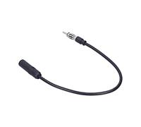 TYCIONG Rallonge D'antenne Radio Noire ABS Flexible, Facile à Installer pour Voiture, Plug and Play, Légère pour la Modification Audio de Voiture