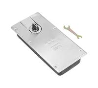 TYCIONG Ressort de Sol, Ferme-porte à Tampon Hydraulique à Double Effet avec Vanne de Commande à 2 Vitesses et Suspension Centrale, pour Portes en Verre et Portes à Cadre jusqu'à 110 Kg