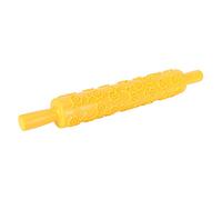TYCIONG Rouleau à Pâtisserie pour Gâteau Fondant, Rouleau à Pâte à Gaufrer en Plastique de qualité Alimentaire pour Biscuits et Desserts, avec un Motif Exquis, Facile à Nettoyer (N°5 petite fleur