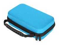 TYCIONG Sac de Papeterie Portable, Mallette de Rangement de Grande capacité pour Artistes et étudiants, Matériau EVA + Nylon (Bleu)