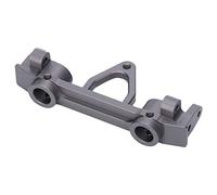 TYCIONG Support Arrière en Alliage D'aluminium, Base de Tige Anti-Collision pour RC Climber Crawler, Mise à Niveau élégante pour SCX10, 2,8 X 1,3 X 0,7 Pouces, 1 Base de Tige Anti-Collision Arrière