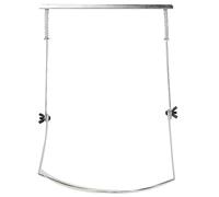 TYCIONG Support D'harmonica en Caoutchouc Confortable, Attelle de Cou pour la stabilité en or, Accessoires pour Instruments à Vent (24 trous argent)