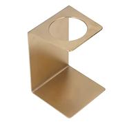 TYCIONG Support Goutteur de café Réutilisable, Support à Verser sur le Support à café, Support à café Goutte à Goutte, en Acier Inoxydable, Compact, Hauteur de 18 Cm, avec Tasse (Or)