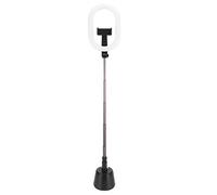 TYCIONG Support Pliable Télescopique pour Lumière de Remplissage LED pour Diffusion en Direct, Rotation à 360 Degrés, Reconnaissance Faciale, Anneau Lumineux pour Selfie sans Fil pour Prise de Vue