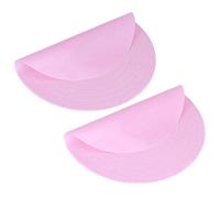 TYCIONG Tapis à Rouler la Pâte Antiadhésif en Silicone pour Support de Plateau Tournant à Gâteau, Doublure de Feuille de Tampon à Pâtisserie Facile à Nettoyer pour la Cuisson, Rose, 2 Pièces