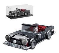 TYCOLE Jeux de Construction Voiture de Course Supercar avec Vitrine Set de Construction 324 Pièces pour Garçons et Filles 6+ Modèle Véhicule de Course à Collectionner Cadeau Garcon