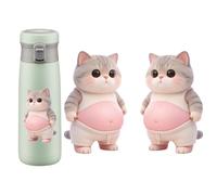 TyCylKu Autocollant Ventre Doux - 3D Décalcomanies Douces et Mignonnes en Silicone,Stickers Animaux Cartoon - Pour cahiers téléphones voitures maternelle école fête