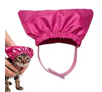 TyCylKu Bonnets de Douche pour Chiens,Protection des Oreilles Imperméable Et Ajustable,Bonnet De Douche pour Chien | pour Chatons Chiots Utilisation Domestique Salon Toilettage Piscine Garderie
